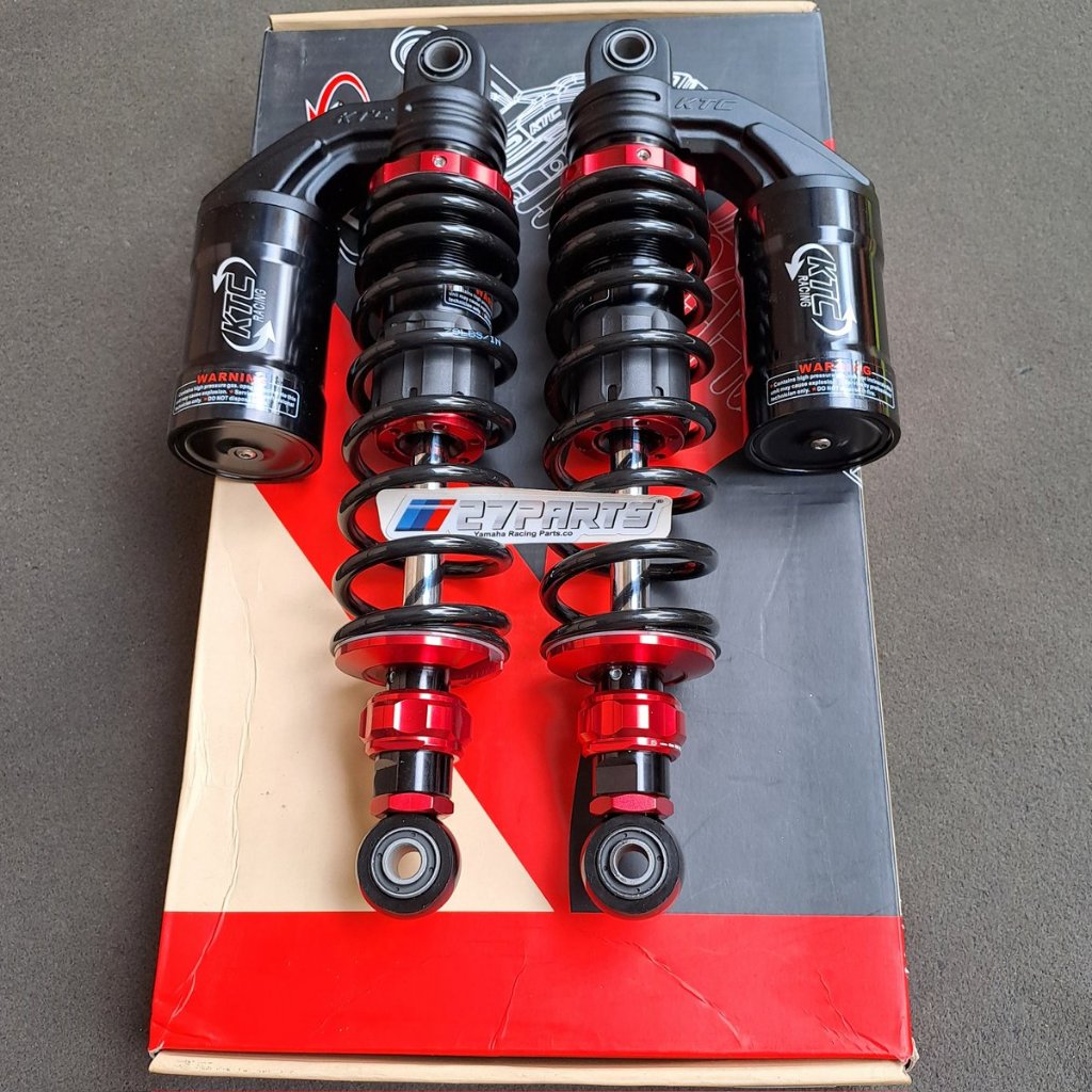 SHOCK KTC ONYX RX KING MERAH HITAM 320MM SHOCKBREAKER KTC RX KING KTC ONYX MERAH HITAM