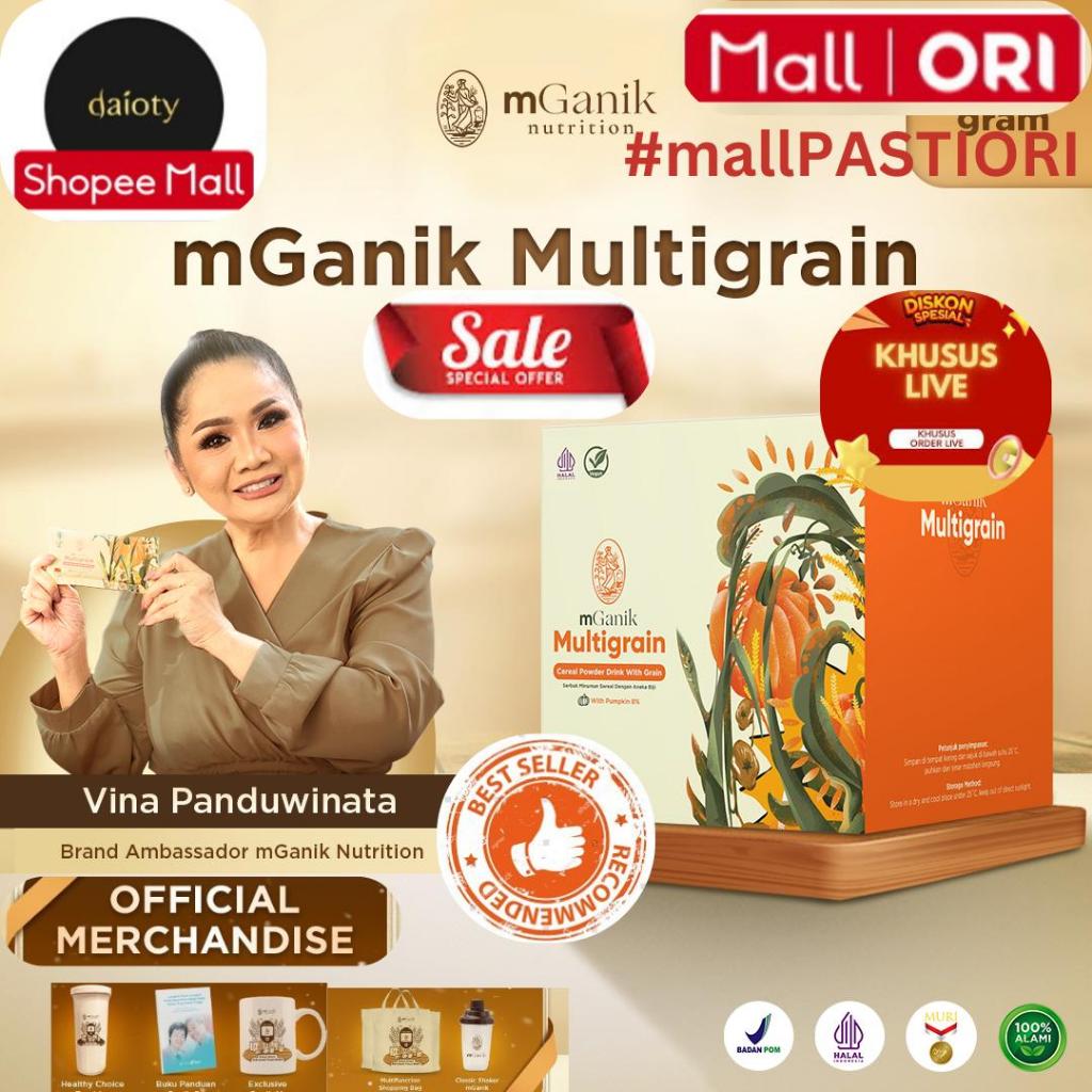 

mGanik Metafiber Multigrain - Suplemen Serat Diabestes Alami