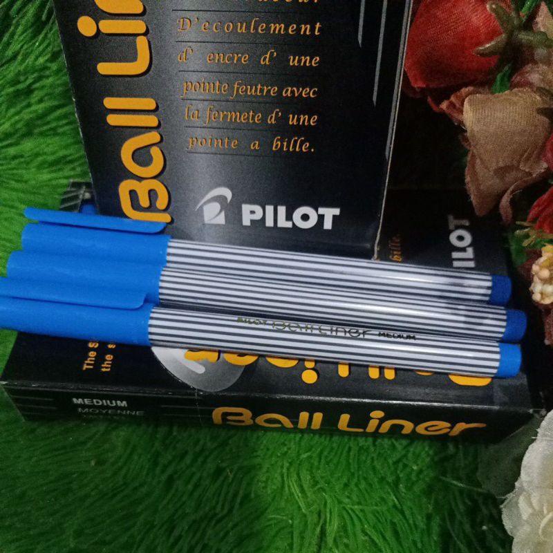 

Baru Ballpoint Pilot Balliner Biru Lusinan Murah