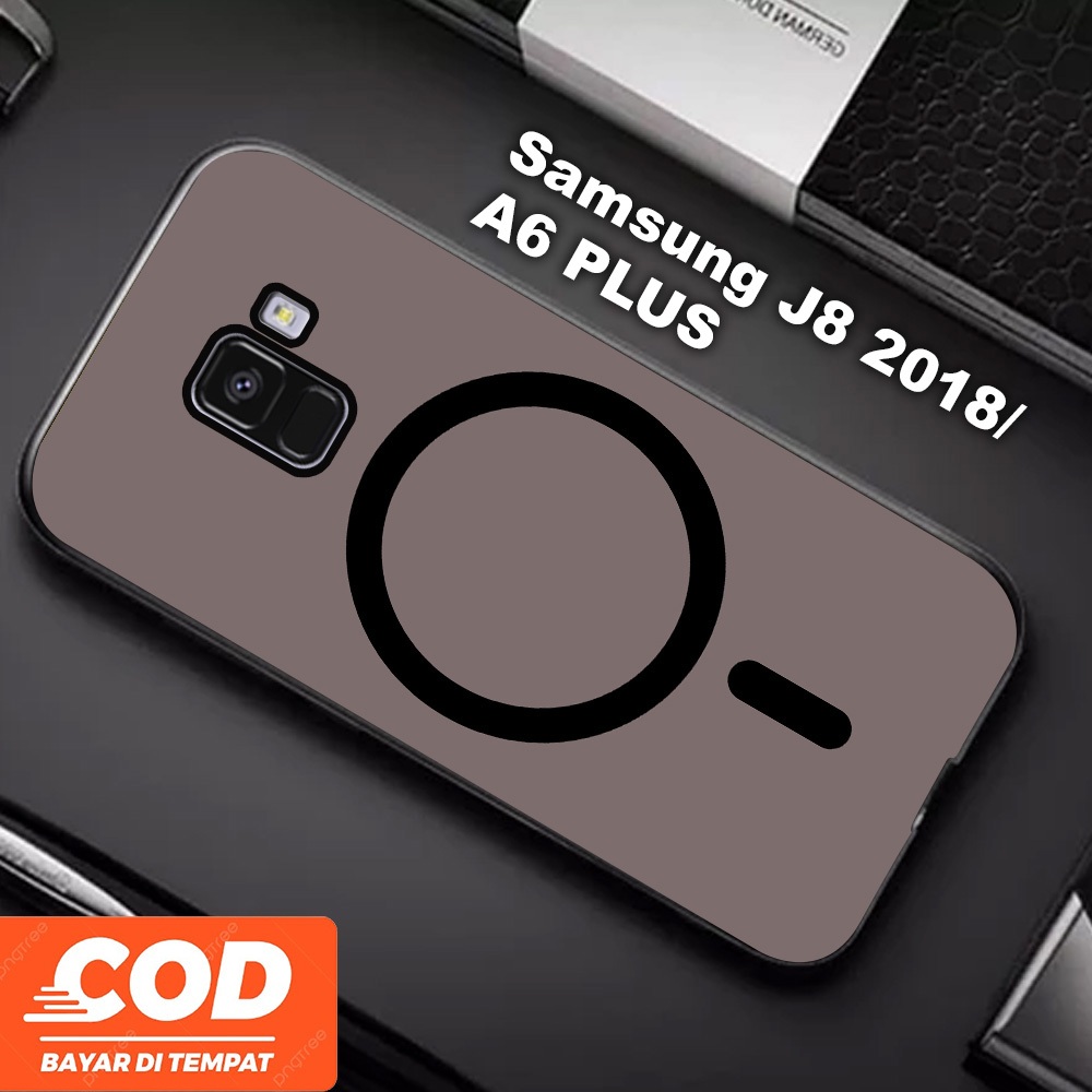 [A17] Ip Bulat Custom Aesthetic Casing Samsung Samsung A6 2018 Samsung A8 Plus J8 2018 Case Samsung 