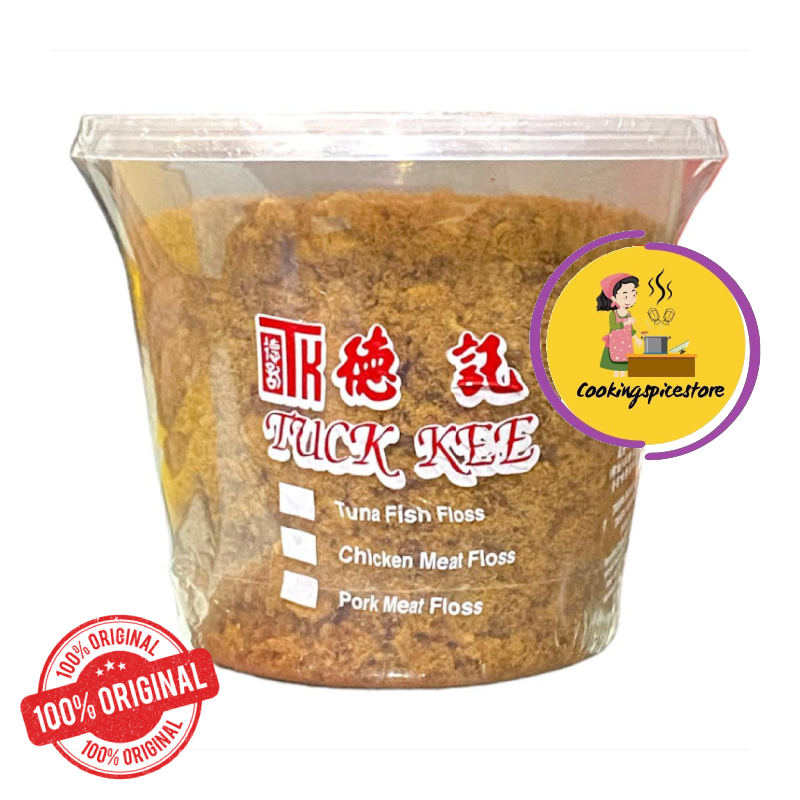 

Abon Babi Tuck Kee Malaysia / Bak Hu / Bakhu / serunding / Pork Meat Floss Malaysia 160gr