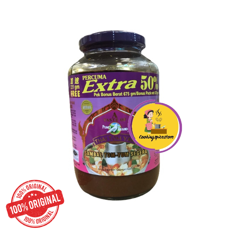Thai Tom Yam Peace Brand Bumbu TomYam Merpati Tom Yum Thailand