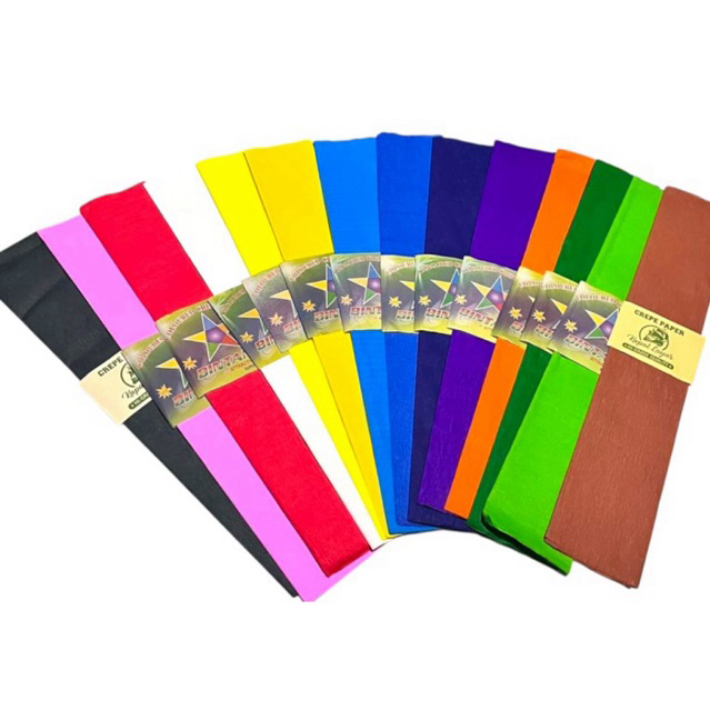 

KERTAS CREPE PANJANG WARNA 107x61 CM (SATUAN)