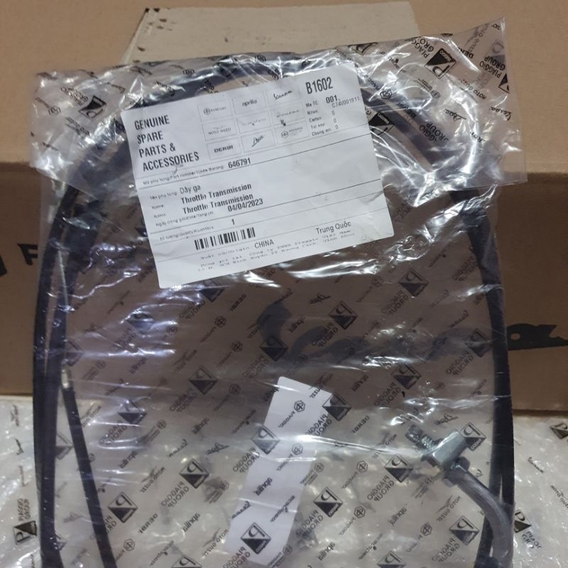 KABEL GAS VESPA PIAGGIO ZIP 100 ORIGINAL