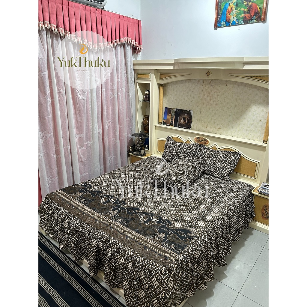 SPREI MOTIF BATIK WAYANG RAMA SINTA SPREI MOTIF BATIK RAMA SHINTA