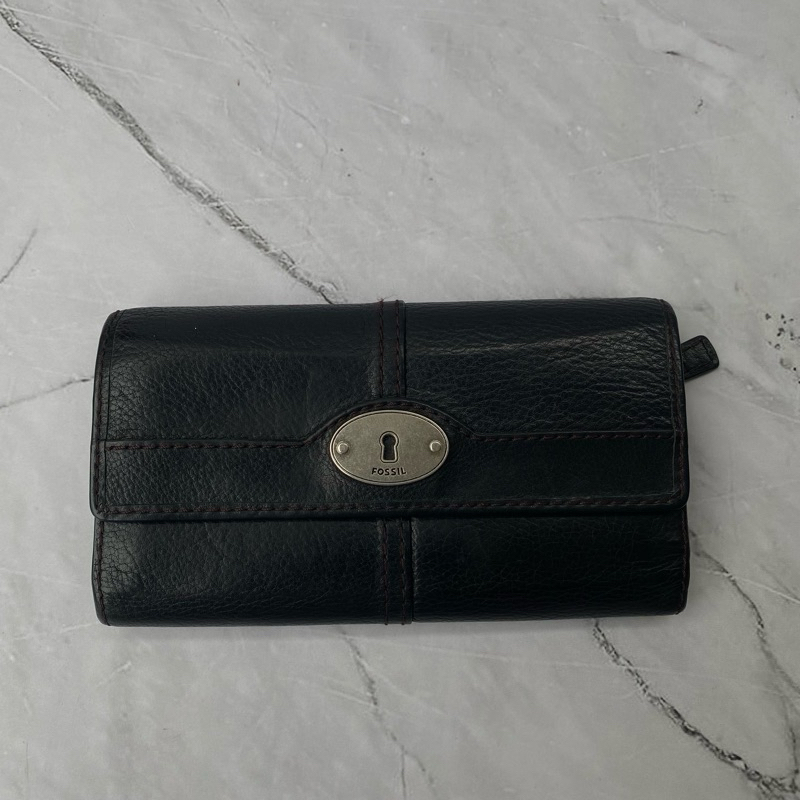 Dompet Fossil explorer espresso preloved