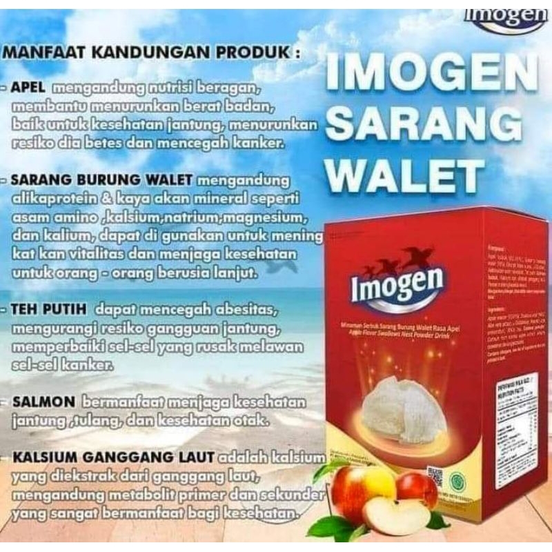 

IMOGEN Sarang Walet Untuk Stamina ON