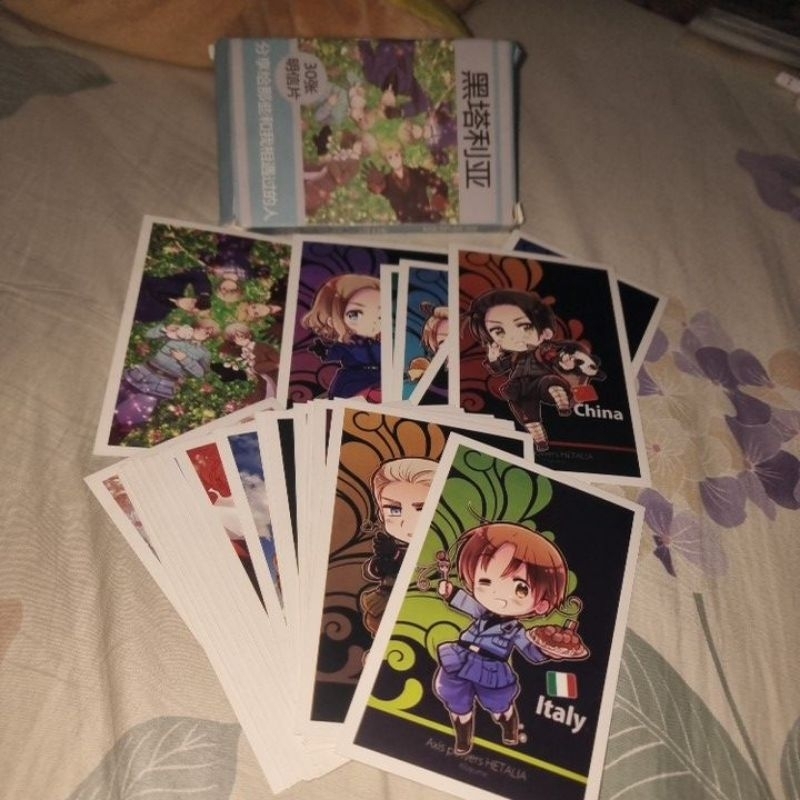 

NonOfficial (Bukan Official) Postcard Hetalia isi 30lembar