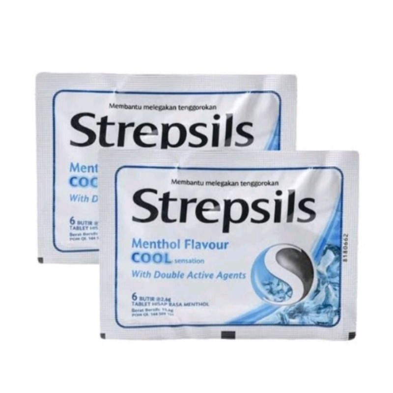 

Strepsils Cool isi 6 Butir Menthol 15.6 g