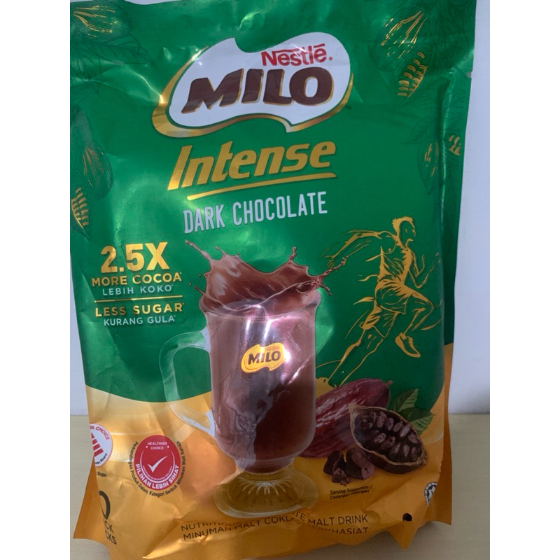 

Milo Intense Dark Chocolate (10 Sachet)
