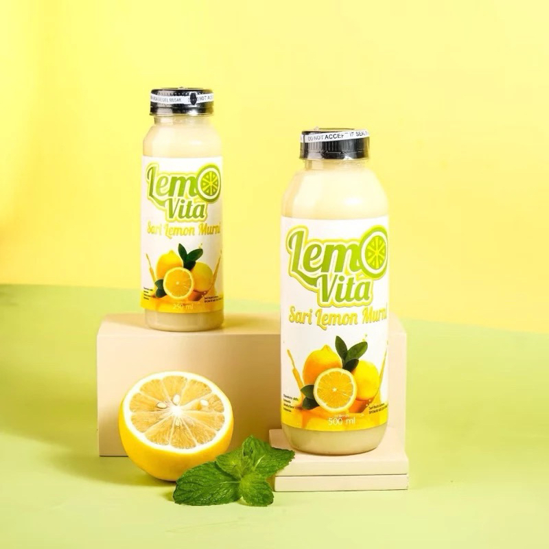 

Lemovita Sari Lemon Murni Jus Lemon 100% Jus Diet 250ml
