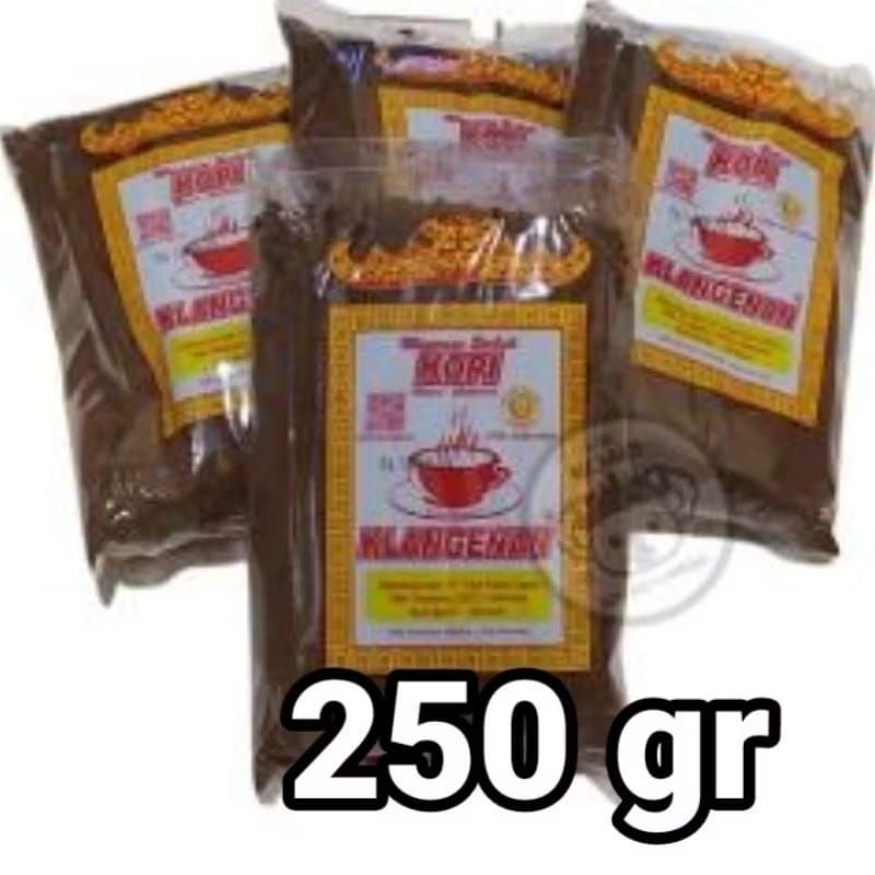 

kopi Klangenan 1 kg (250gr X 4bks)