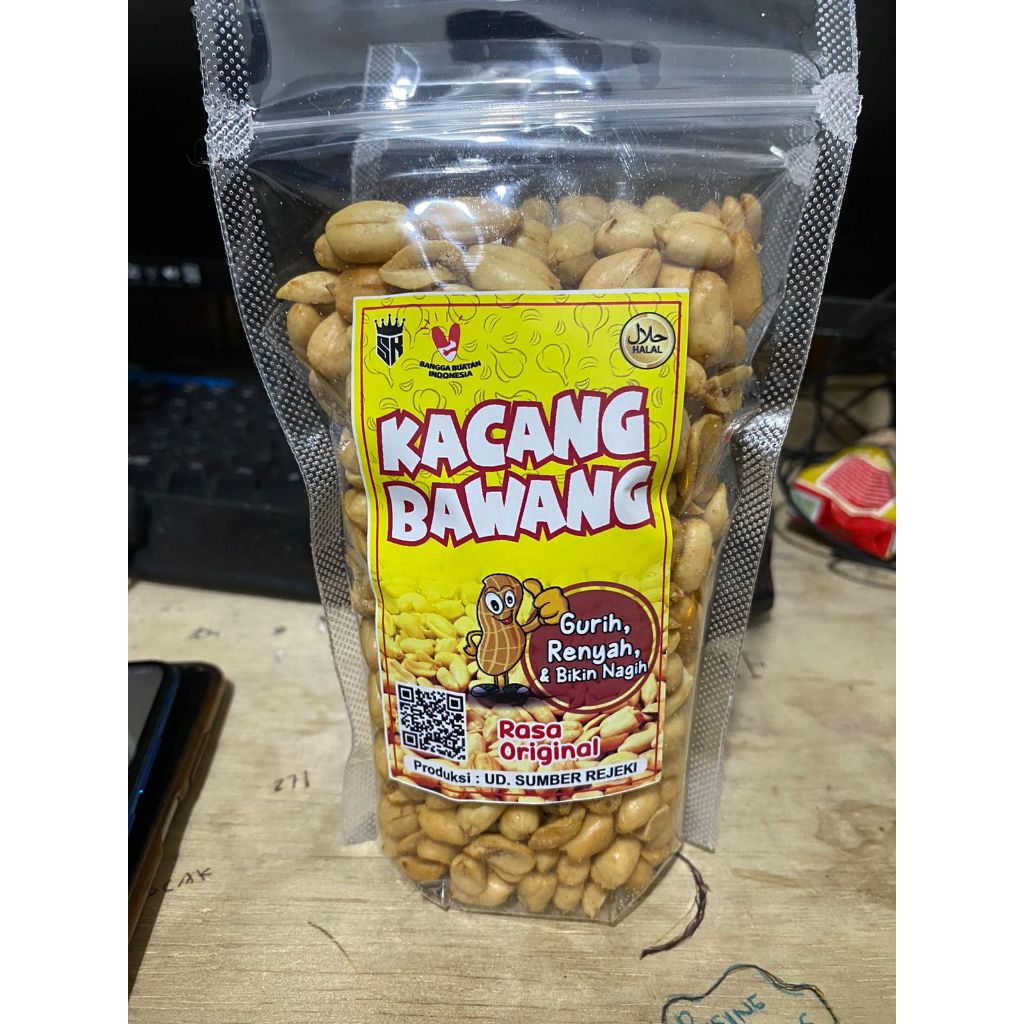 

Kacang Bawang Goreng Gurih Renyah & Bikin Nagih