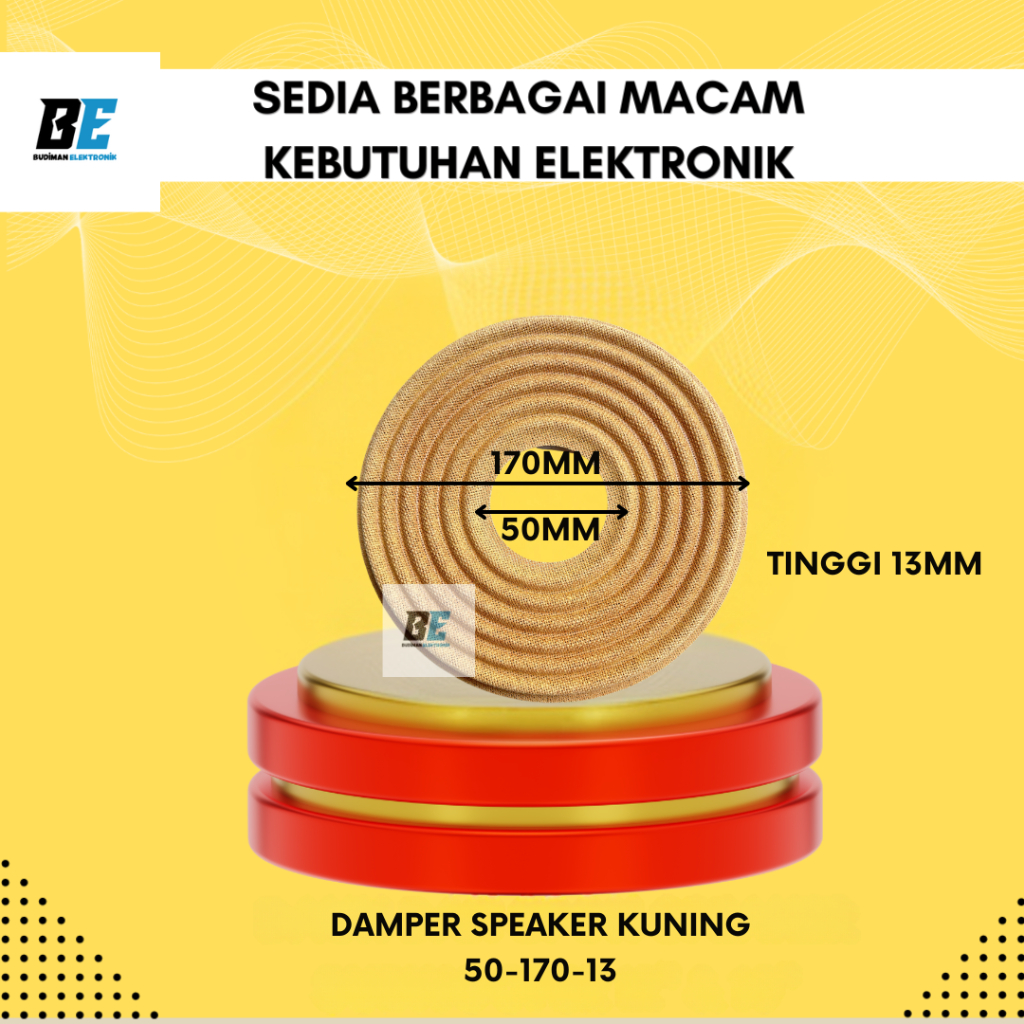 DEMPER SPEAKER 6IN MEMBRAN SPIKER 10 INCH DEMPER SPEKER 12INCH DEMPER 15IN DEMPER 8IN