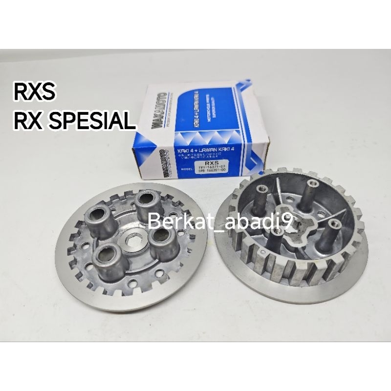 Kaki 4 Dapur Press Kopling Set komplit Rxs Rx spesial