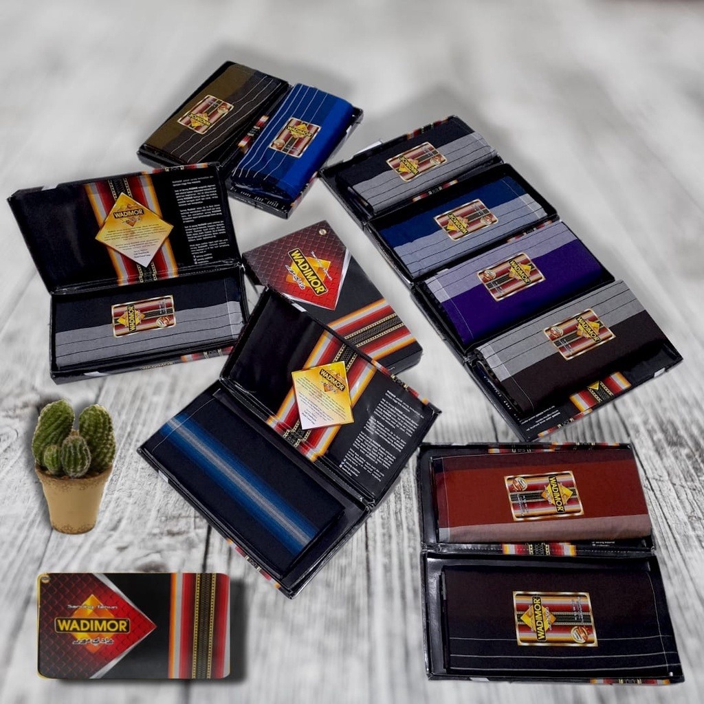 BESTPROMO SARUNG WADIMOR TIGA DARA / 3 DARA / SARUNG DEWASA / SARUNG GROSIR ECER