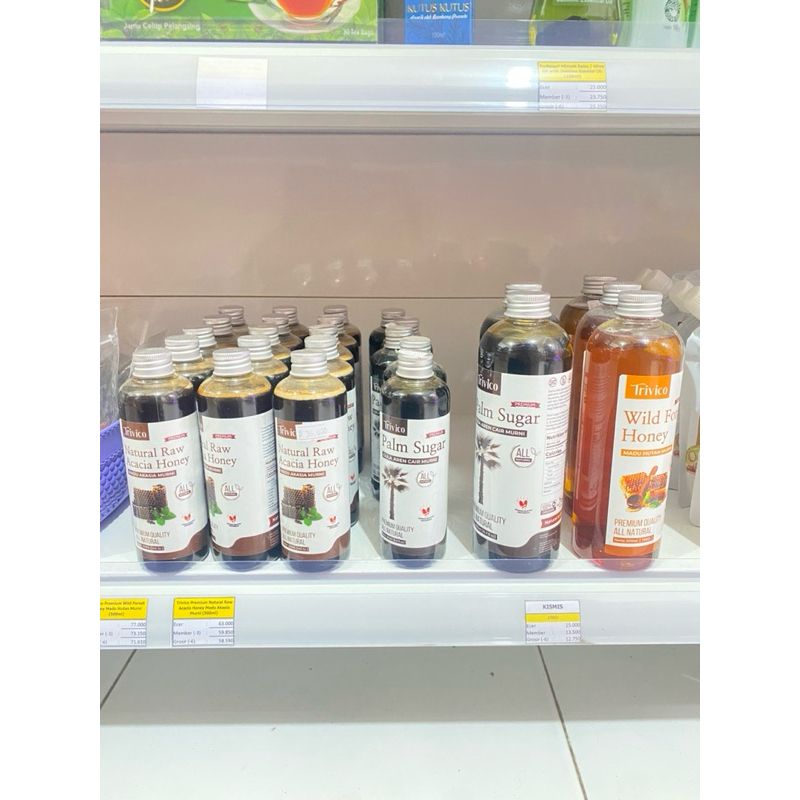 

TRIVICO | Madu Akasia | Gula Aren | Madu Hutan