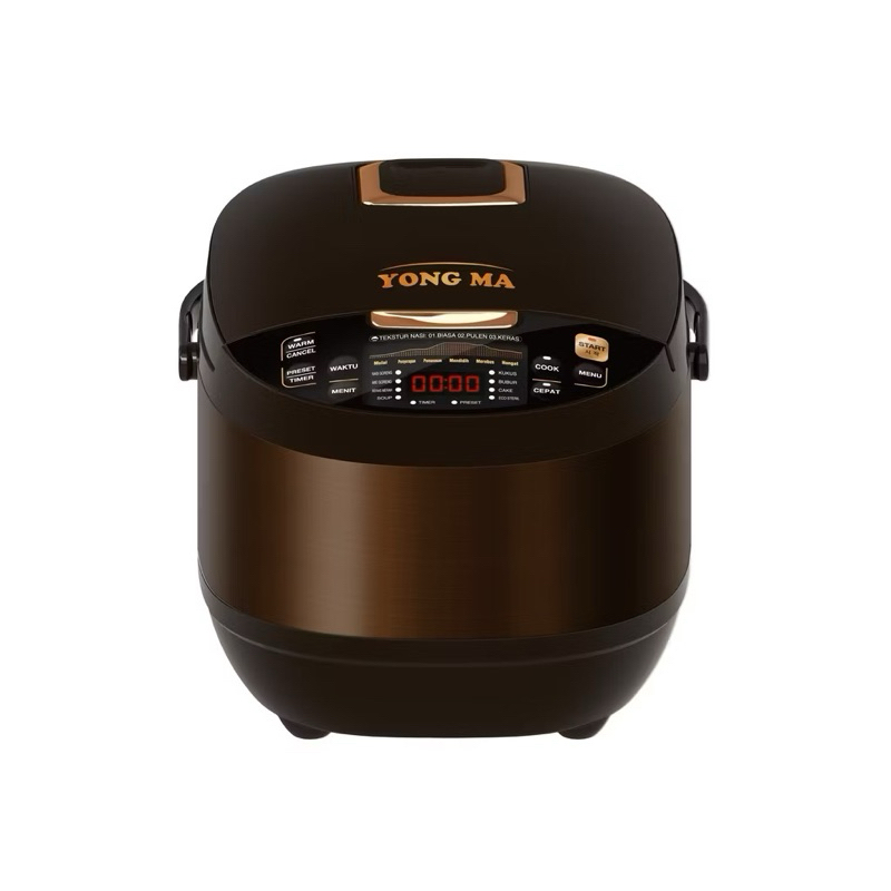 Yong Ma SMC-7047N Magic Com Digital Rice Cooker 2L Coklat