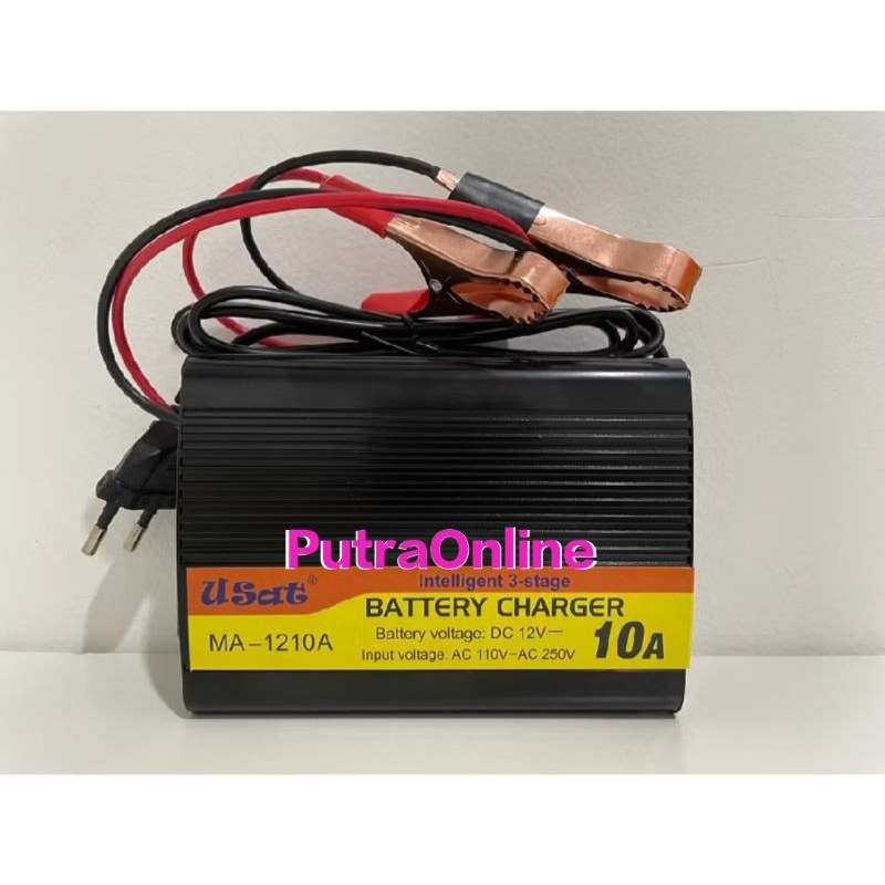 Usat 10A Charger Aki 10A / Charger Aki 12V 10A