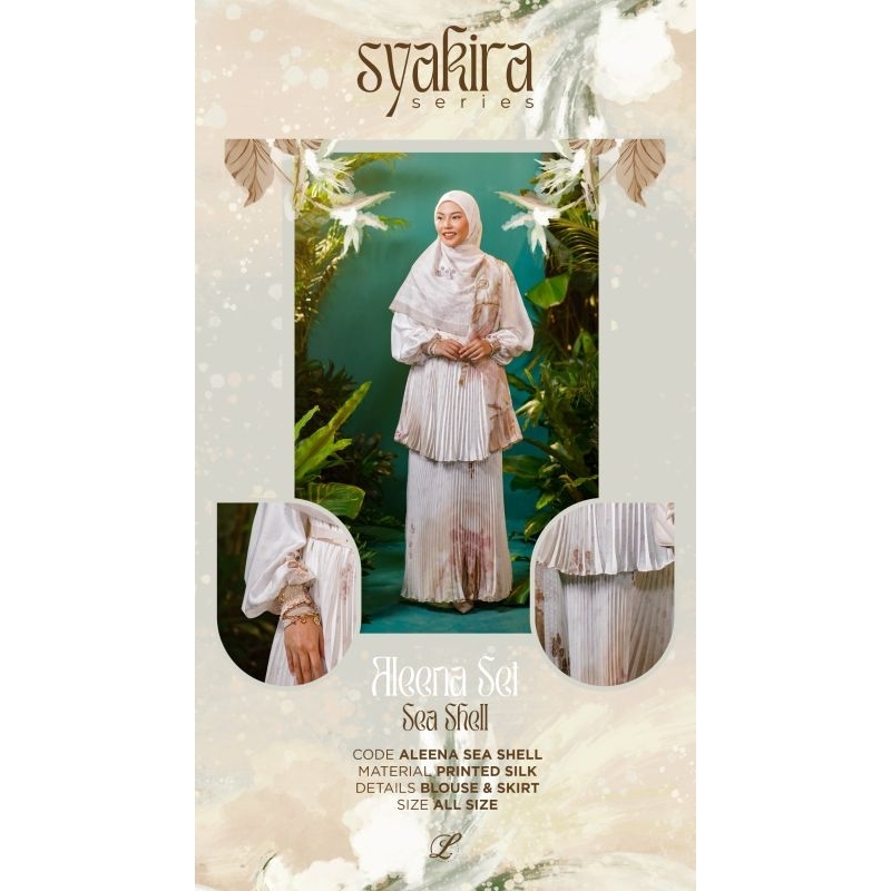 preloved aleena set syakira series L by Laudya Cynthia Bella