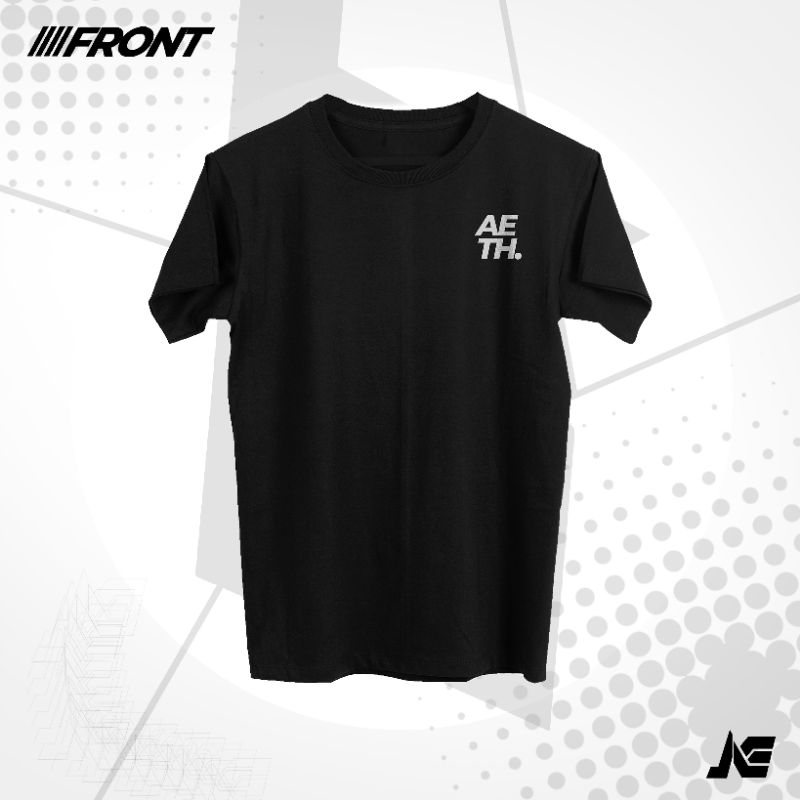 AETHERIS - Kaos Pria - Julius Caesar -  Black
