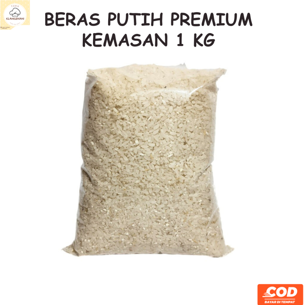 

Beras Putih Premium Kemasan 1Kg Dijamin Wangi Dan Pulen