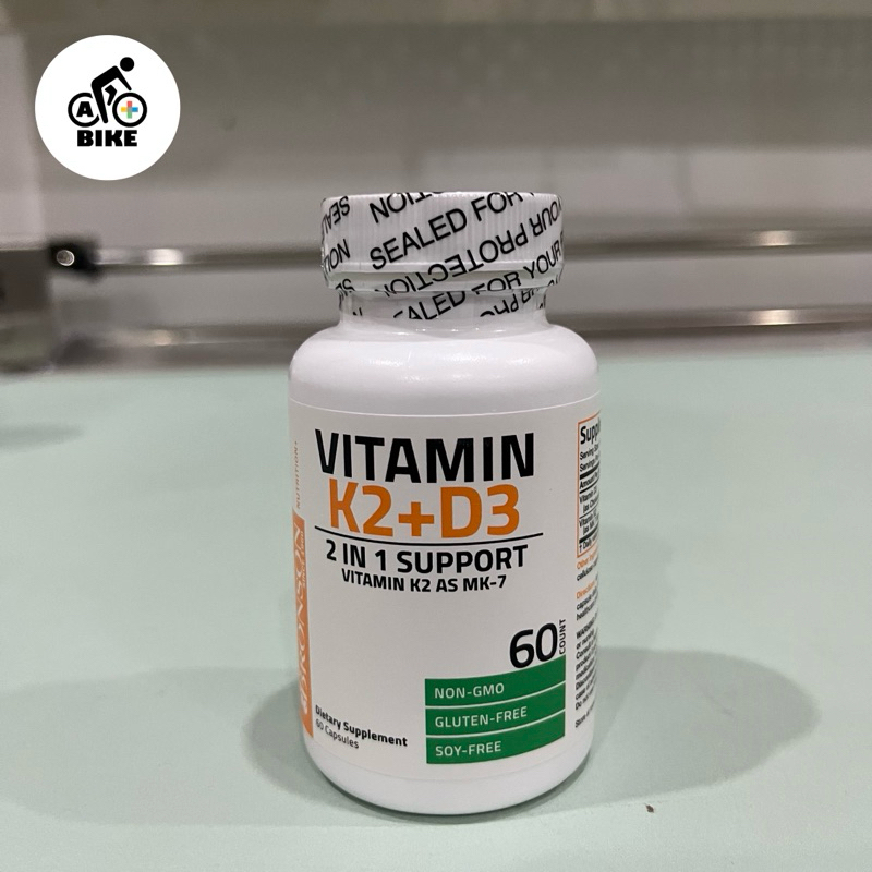Bronson Vitamin D3 125mcg (5000 IU) + K2 90mcg, isi 60 kapsul