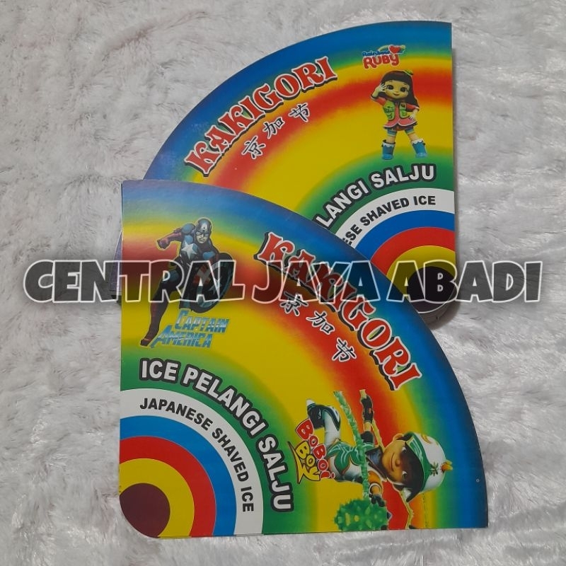 

100 LEMBAR KERTAS ES SALJU VIRAL | BUNGKUS KERTAS ES PELANGI PRODUK TERBARU | KEMASAN ES KAKIGORI MURAH BAHAN IVORY PUTIH HIGH QUALITY | CONTONG ES SERUT | CENTRAL JAYA ABADI | ARINA SHIVA GROUP 87