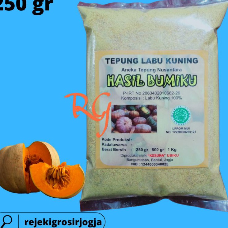 

Top Brand Tepung Labu Kuning Organik kemasan 25 gramTepung MPASI Labu Kuning Organik kemasan 25 gramTepung Labu Kuning Free Gluten Organik kemasan 25 gram