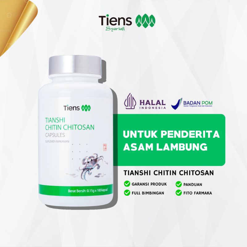 Vitamin China Asam Lambung Chitin Chitosan Tiens Obat Asam Lambung Gerd Penyembuhan Asam Lambung Ger