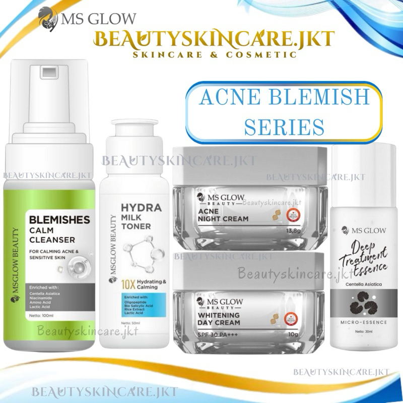 Ms Glow Paket Acne Blemish Series