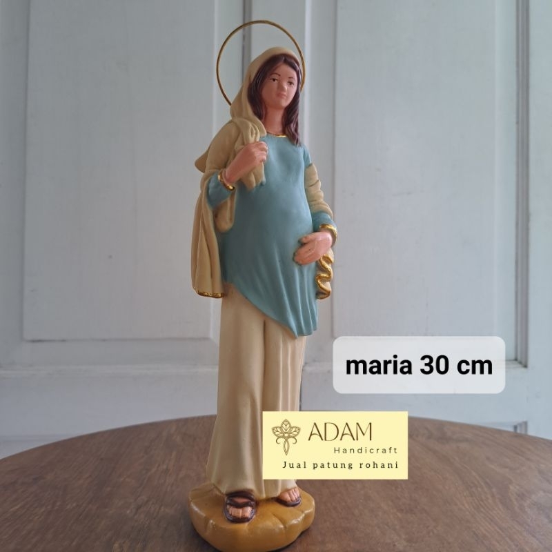 Patung Maria La Leche mengandung 30 cm
