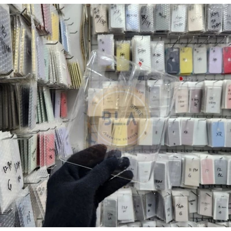 Tutup Belakang Backdoor Backcover Back Casing Housing Xiaomi Redmi Note 9 Pro Transparan