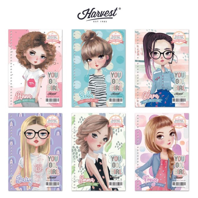 

Dijamin Asli KERTAS BINDER A5 TERMURAH KARAKTER LOOSE LEAF HARVEST YOU GO GIRL
