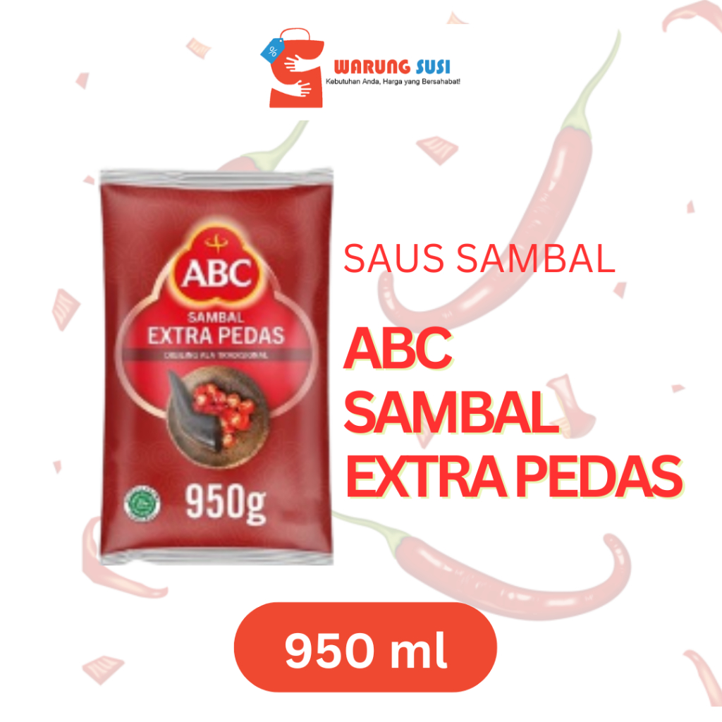 

ABC Sambal Extra Pedas 950 gram