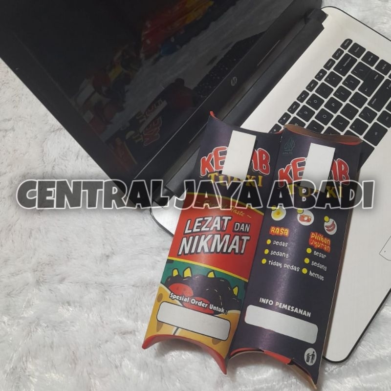 

50 LEMBAR KERTAS KEBAB TARIKAN UKURAN 24 × 9,2 HIGH QUALITY KOTAK DUS KEMASAN KEBAB PRODUK TERBARU SERI D