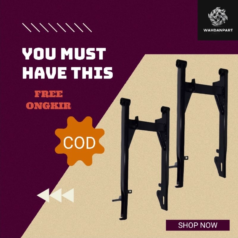 SWING ARM REVO ABSOLUTE LENGAN AYUN GARPU BELAKANG REVO ABSOLUTE BLADE LAMA