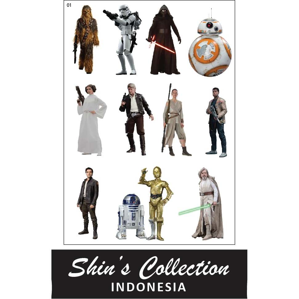 

Sticker stiker Star Wars The Movie