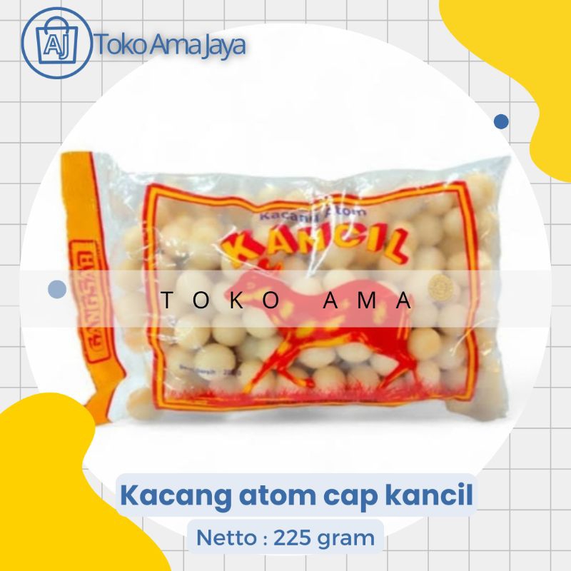 

[200 gram] Kacang atom gangsar cap kancil