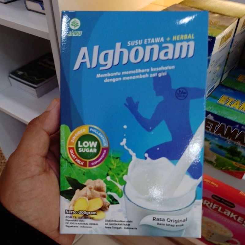 

Susu etawa + Herbal Alghonam membantu menjaga kesehatan
