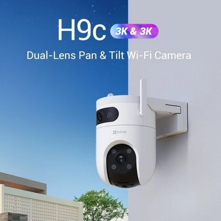 Kamera CCTV Wifi EZVIZ H9C Dual 5MP + 5MP 3K