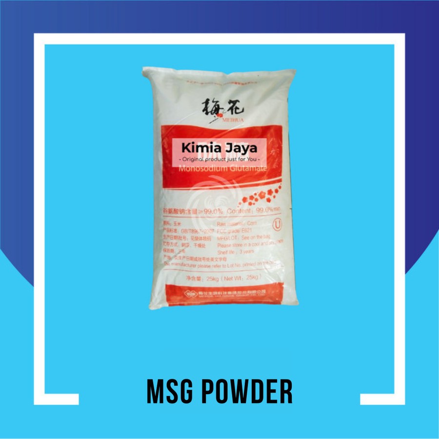 

MSG Powder Bubuk Monosodium Glutamate Penyedap Rasa 25 KG