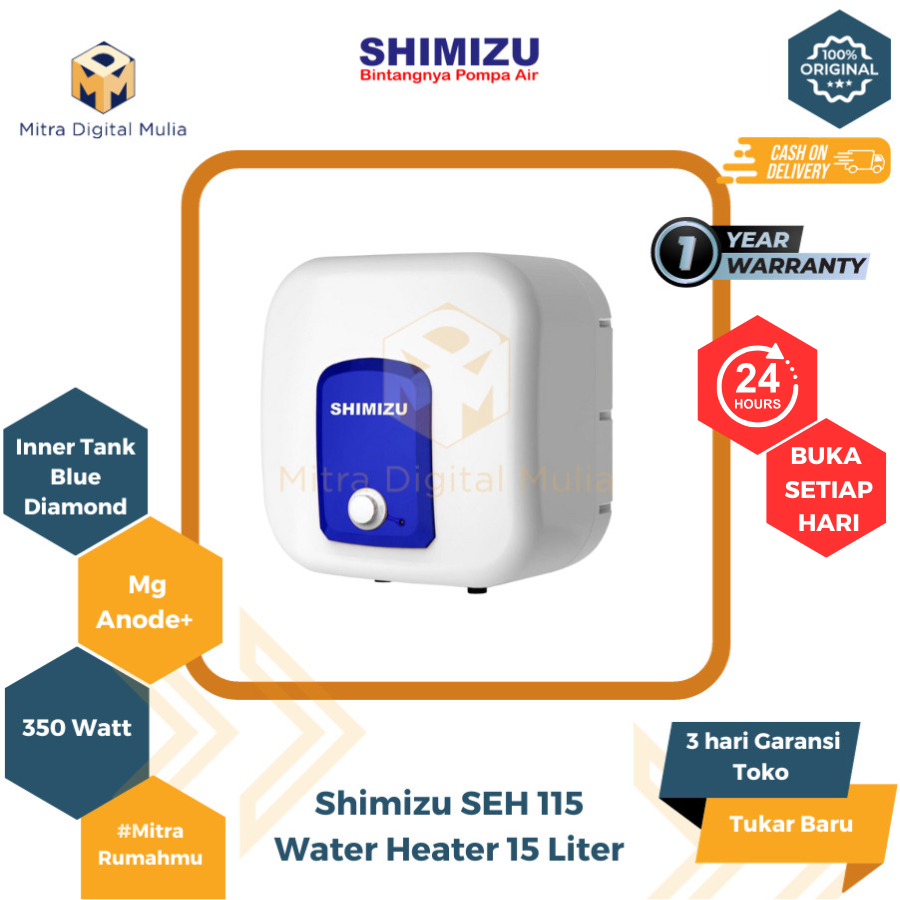 Shimizu SHE 115 Water Heater 15 Liter