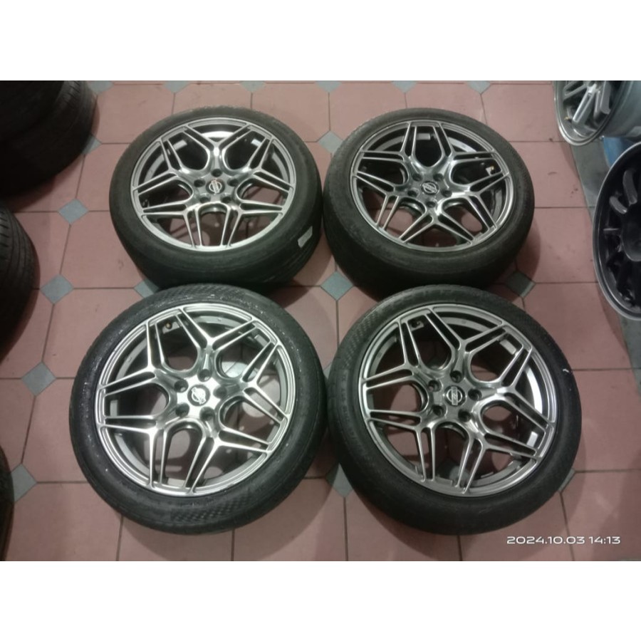Velg Mobil Second LINGSAR(HSR) R18 Innova Hrv Alphard Crv Rush Terios (velg only)