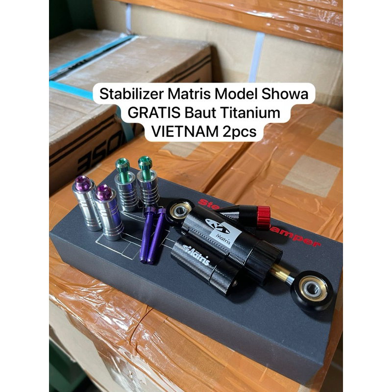 STABILIZER MATRIS MINI MODEL WP ORIGINAL / STEEEING DAMPER MATRIS