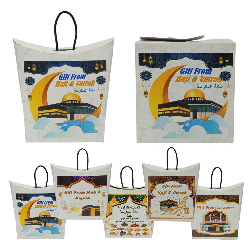 

Dus kardus oleh-oleh umroh dan haji DS2 50pcs