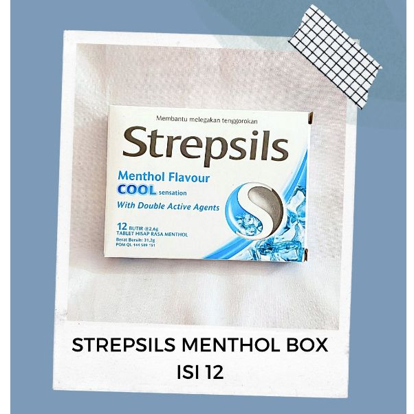 STREPSILS MENTHOL BOX ISI 12
