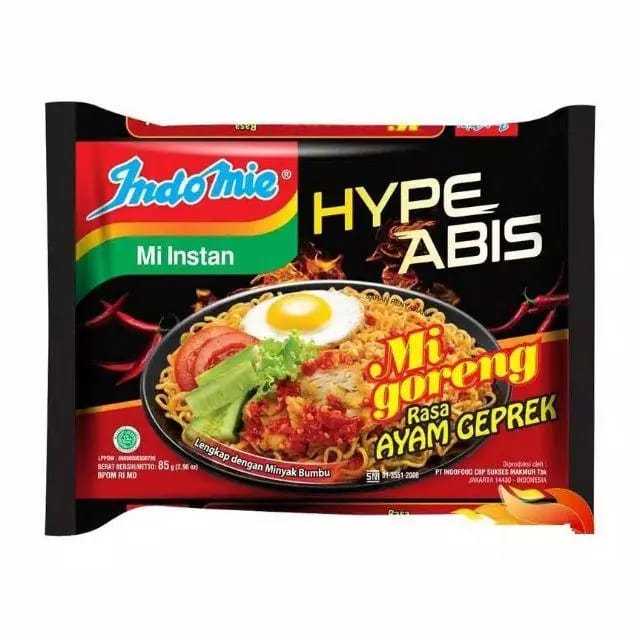 

Indomie Mi Instan Goreng Rasa Ayam Geprek 85g