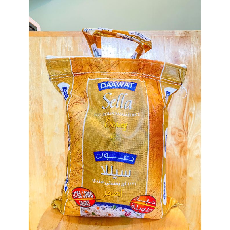 

BERAS BASMATI DAAWAT SELLA CREAMY 5KG