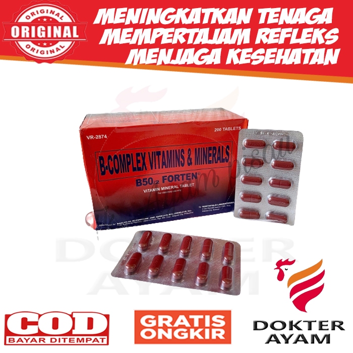 B50 Forten Original Vitamin Mineral Ayam
